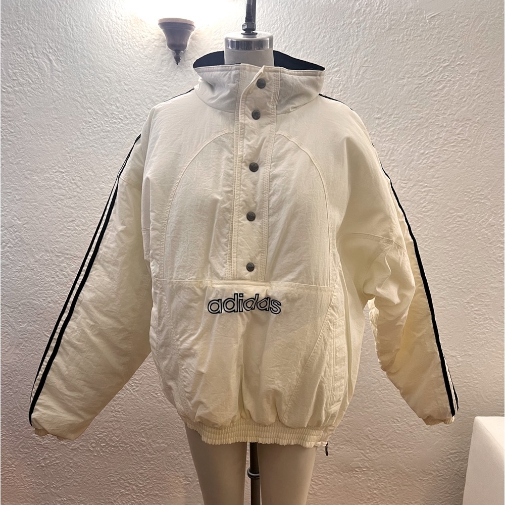 Adidas Oversized Vintage 90s Ski Puffer Coat, Great Condition